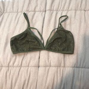 Olive green bandeau